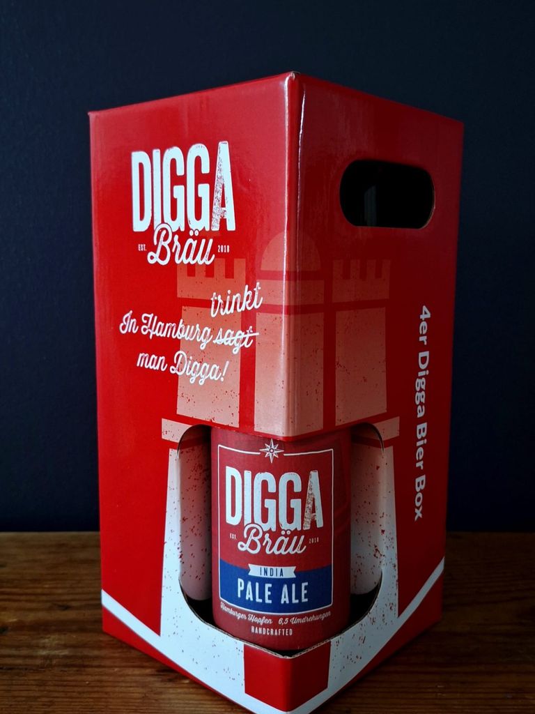 NEU - DiggaBräu Craftbier in der 4er-Box