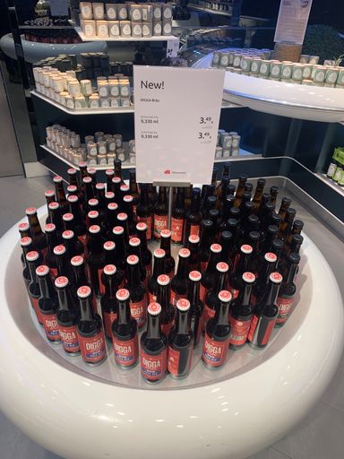 Diggabräu Bier – handgebrautes Craft Bier aus Hamburg am Hamburg Airport bei Heinemann